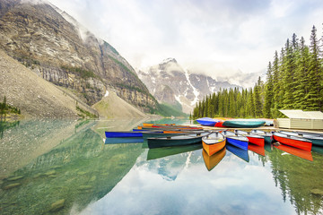 Moraine Lake, Banff National Park, Alberta, Canada