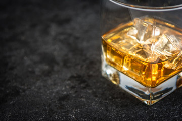 Whisky with ice