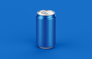 Blank small aluminium soda can mockup. Ideal for beer, lager, alcohol, soft drinks, soda, fizzy...