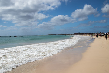 Strandlandschaft Cap Verde Insel Sal