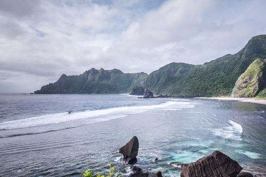 Road to heritage village of Chavayan, Sabtang, Batanes, Philippines