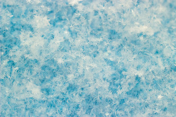 Beautiful snow texture