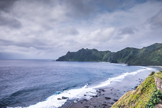 Road to heritage village of Chavayan, Sabtang, Batanes, Philippines