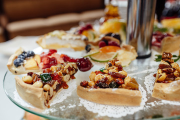 Delicious wedding desserts