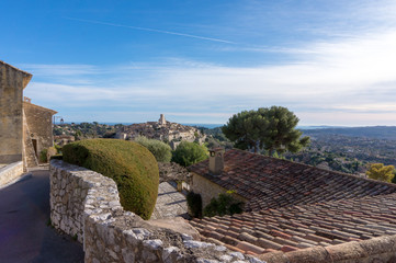 Fototapeta premium view of Saint Paul de Vence, France