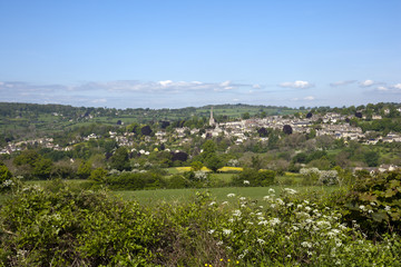 Fototapeta na wymiar England, Gloucestershire, Painswick in the scenic Cotswold countryside in spring sunshine