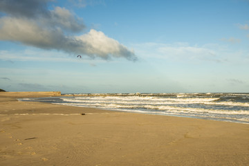 lonesome beach of the Baltic Sea