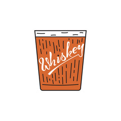 Whiskey Simple Illustration