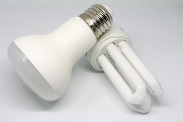  LED light Bulbs white background