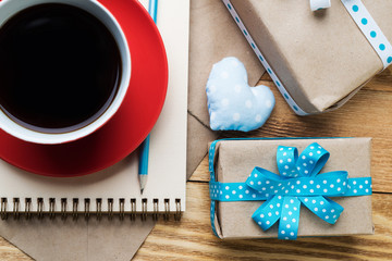 Writing love confession