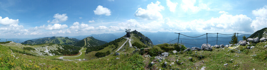 Ausblick vom Hochkar in die Steiermark