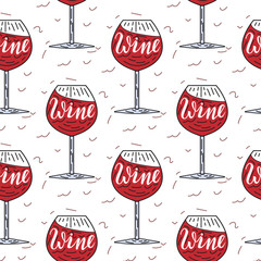 Wine Simple Pattern