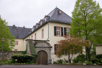 Fototapeta na wymiar Altes Amtgericht (Neues Schloss) in Hadamar, Hessen