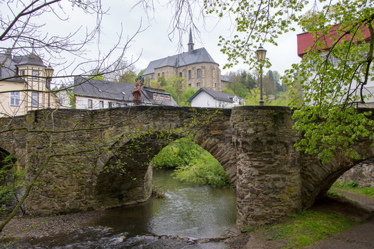 Elbbachbr&uuml;cke (Steinerne Br&uuml;cke) in Hadamar, Hessen