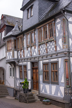 Fachwerkhaus in der Schulstra&szlig;e von Hadamar, Hessen