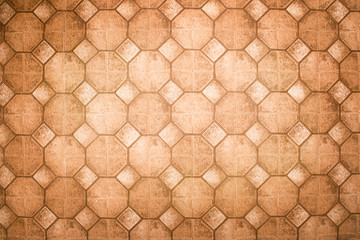 Background brown diamonds in yellow color