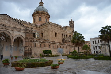 Fototapeta premium The Cathedral of Palermo