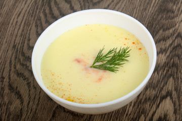 Cheese soup