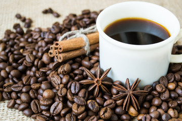Turkish Coffee Pot and Coffee