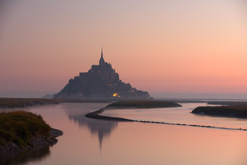mont-saint-michel in Bretagne