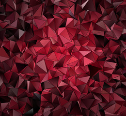 Obraz premium Abstract polygonal background. Triangulated texture