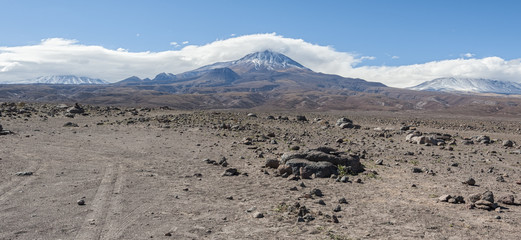 Fototapeta na wymiar Tropic of Capricorn, Atacama Desert, Chile - South America