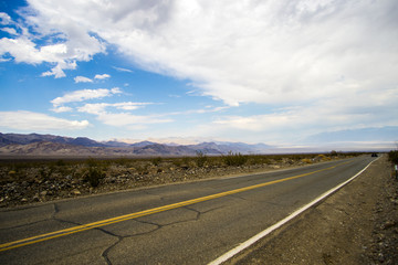Death Valley road