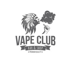 vape vector badges