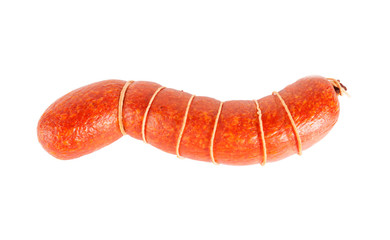  Sausage isolated on white background