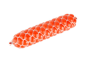 Sausage isolated on white background