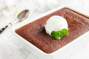 Chocolate Self Saucing Pudding