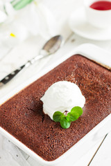 Chocolate Self Saucing Pudding