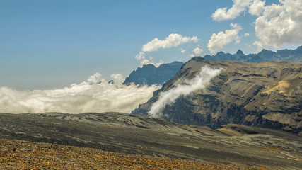 A simple landscape,en La Cumbre in La Paz Bolivia. 