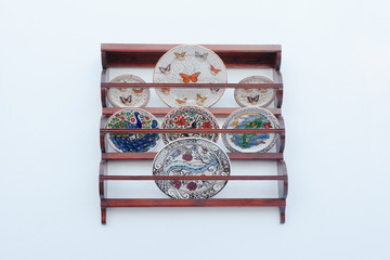 Traditional ceramic plates