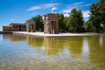 Obraz premium Temple of Debod, Madrid, Spain