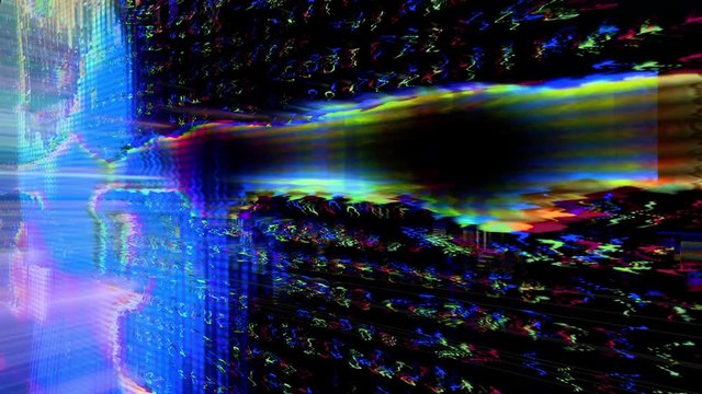 Streaming data malfunction screen display (Loop).