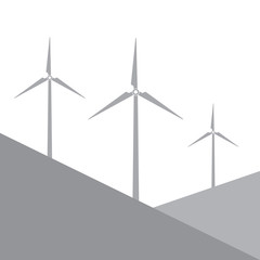 windmills icon- vector illustration