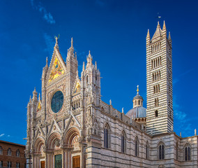 Exterior of Siena Dome, Italy