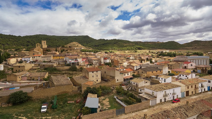 Fototapeta na wymiar Catiliscar village in Zaragoza province, Spain