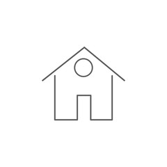 Fototapeta premium logo house icon. Element of buildings for mobile concept and web apps. Icon for website design and development, app development. Premium icon