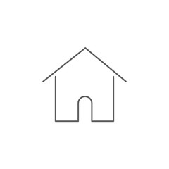logo house icon. Element of buildings for mobile concept and web apps. Icon for website design and development, app development. Premium icon