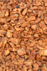 Domestic pork greaves