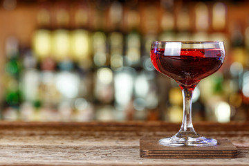 cocktail with gin and vermouth