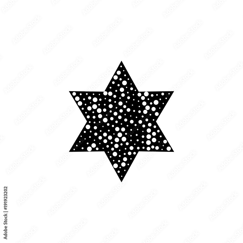Aufkleber logo star icon. element of stars for mobile concept and web apps. icon for website design and develo