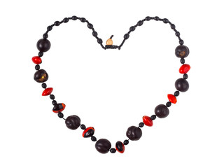 Beads from nuts and seeds