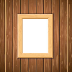 Wooden Frame Mockup Template