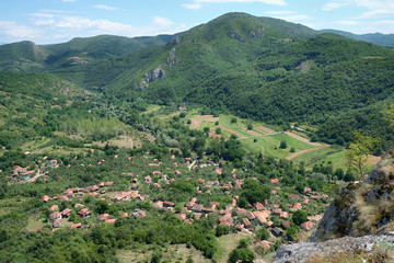 Small Village In The Valley, Serbia