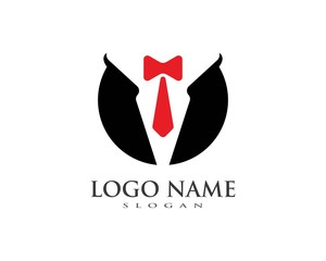 Tuxedo logo vector template