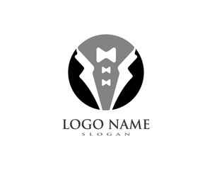 Tuxedo logo vector template