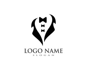 Tuxedo logo vector template
